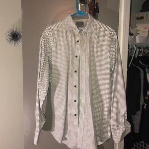 Thomas Dean size large button down shirt